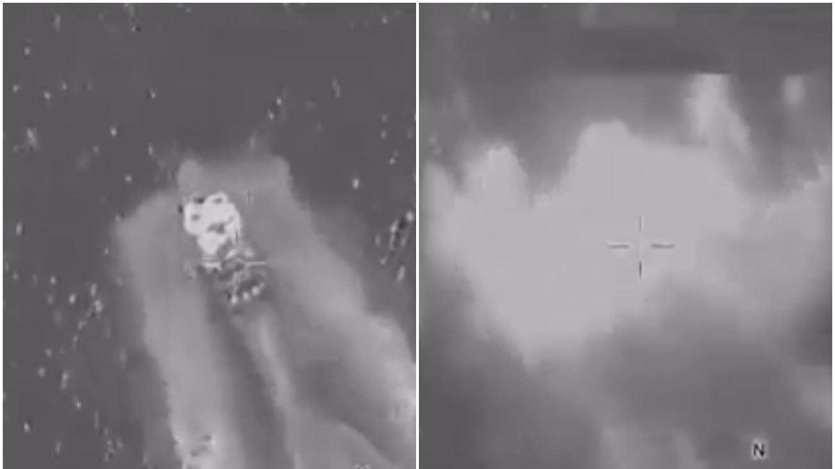 Ataque aéreo a embarcación